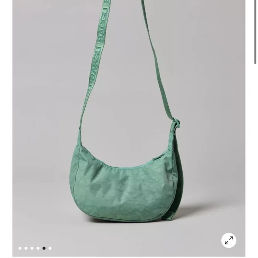 Baggu Seafoam Small Crescent Bag